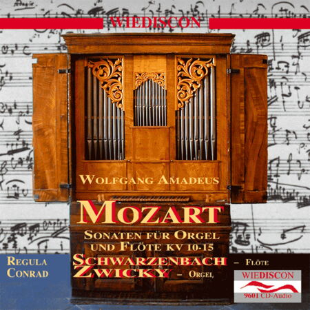 W. A. Mozart,  6 Sonatas for Flute and Organ